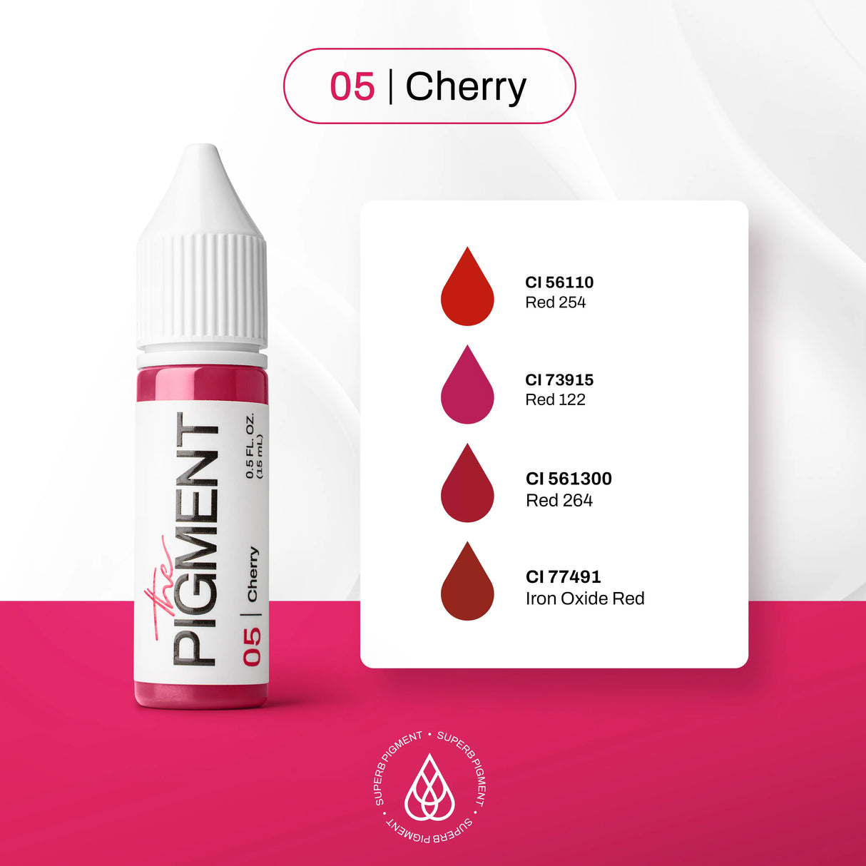 The Pigment 05 Cherry Pigmento (15ml)