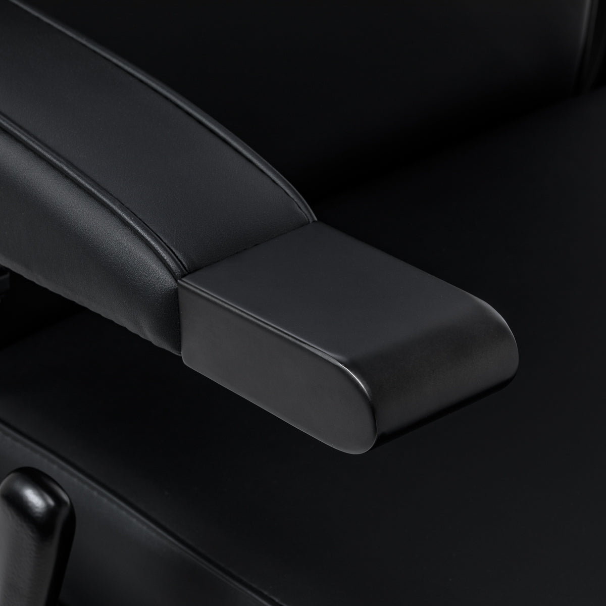 Gabbiano Continental Cadeira De Barbeiro Com Massagem – Preta · Pormenor do braço