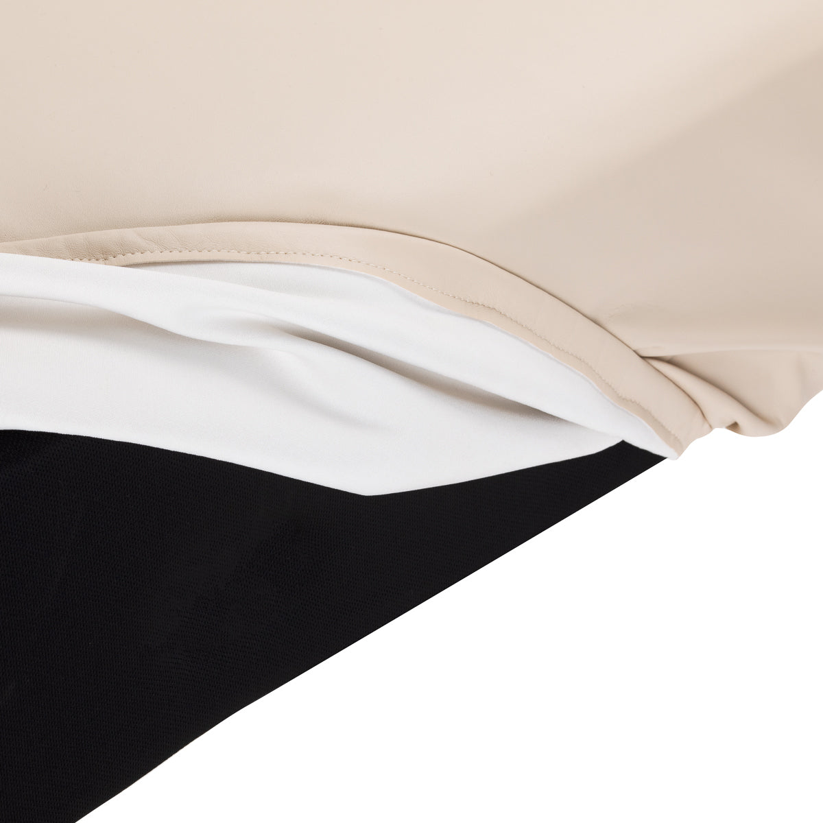 Sillon Relax · creme · camadas da capa amovível