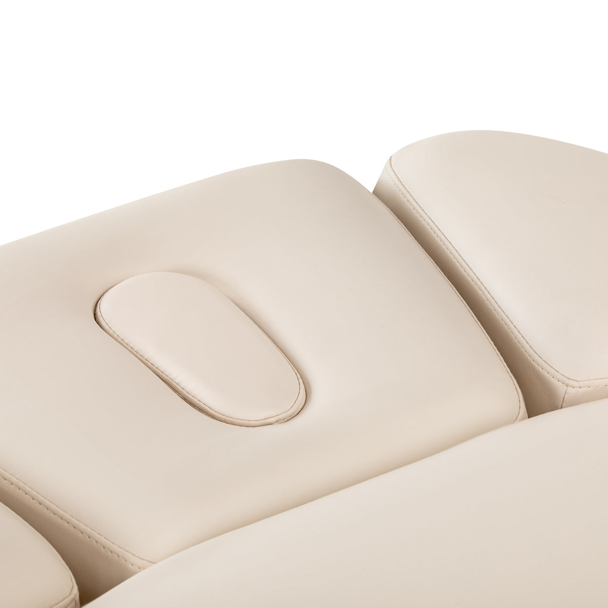 Sillon Relax · creme · apoio de cabeça e abertura facial