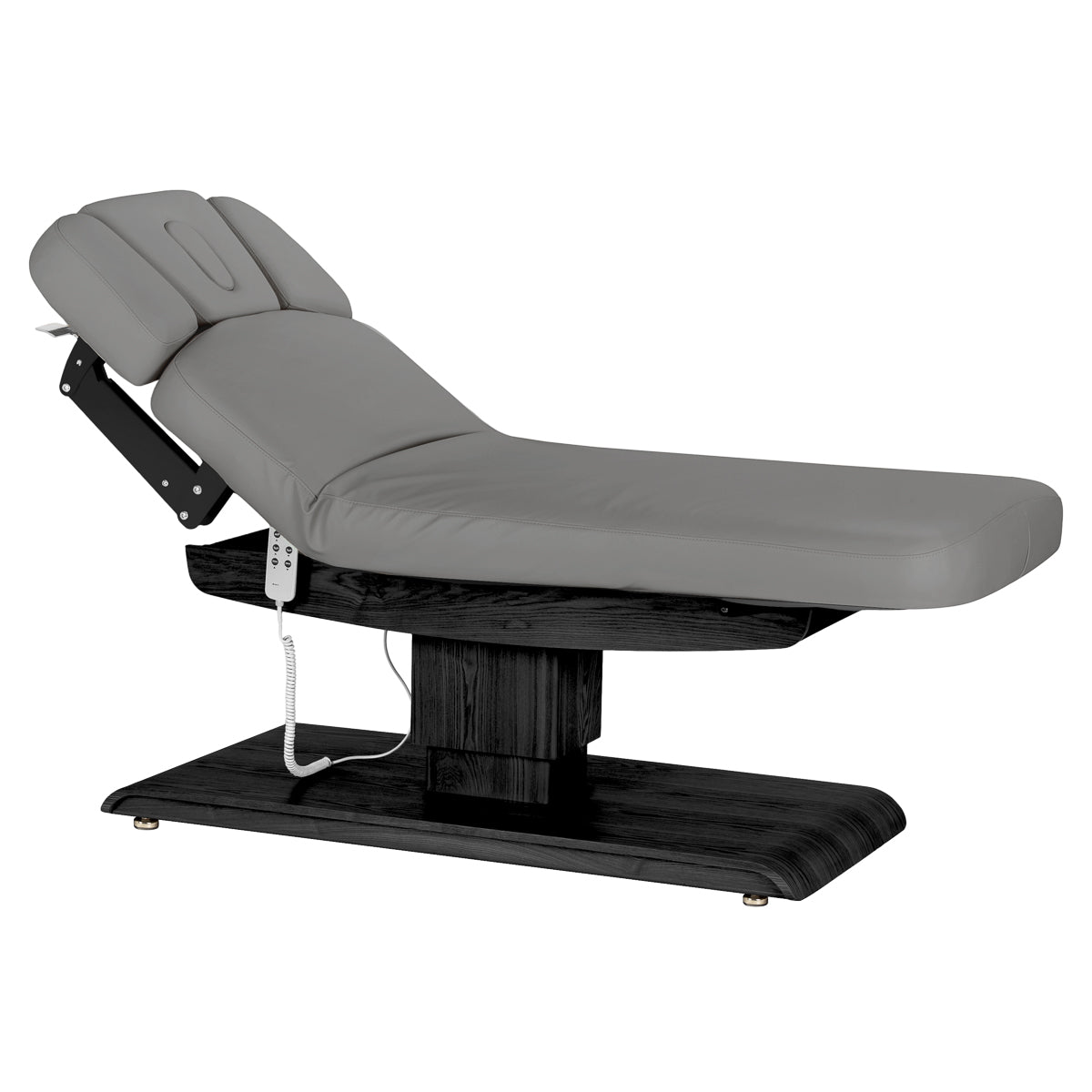 Marquesa SPA Elétrica Sillon Relax – Cinzento, Base Preto · Posição reclinada