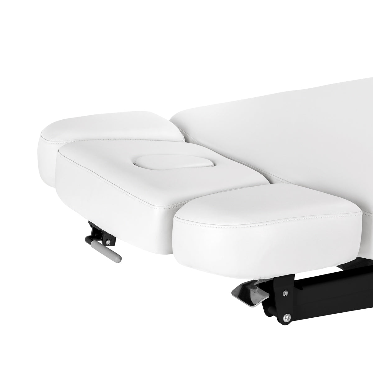 Sillon Relax · branco / preto · apoio de cabeça e abertura facial