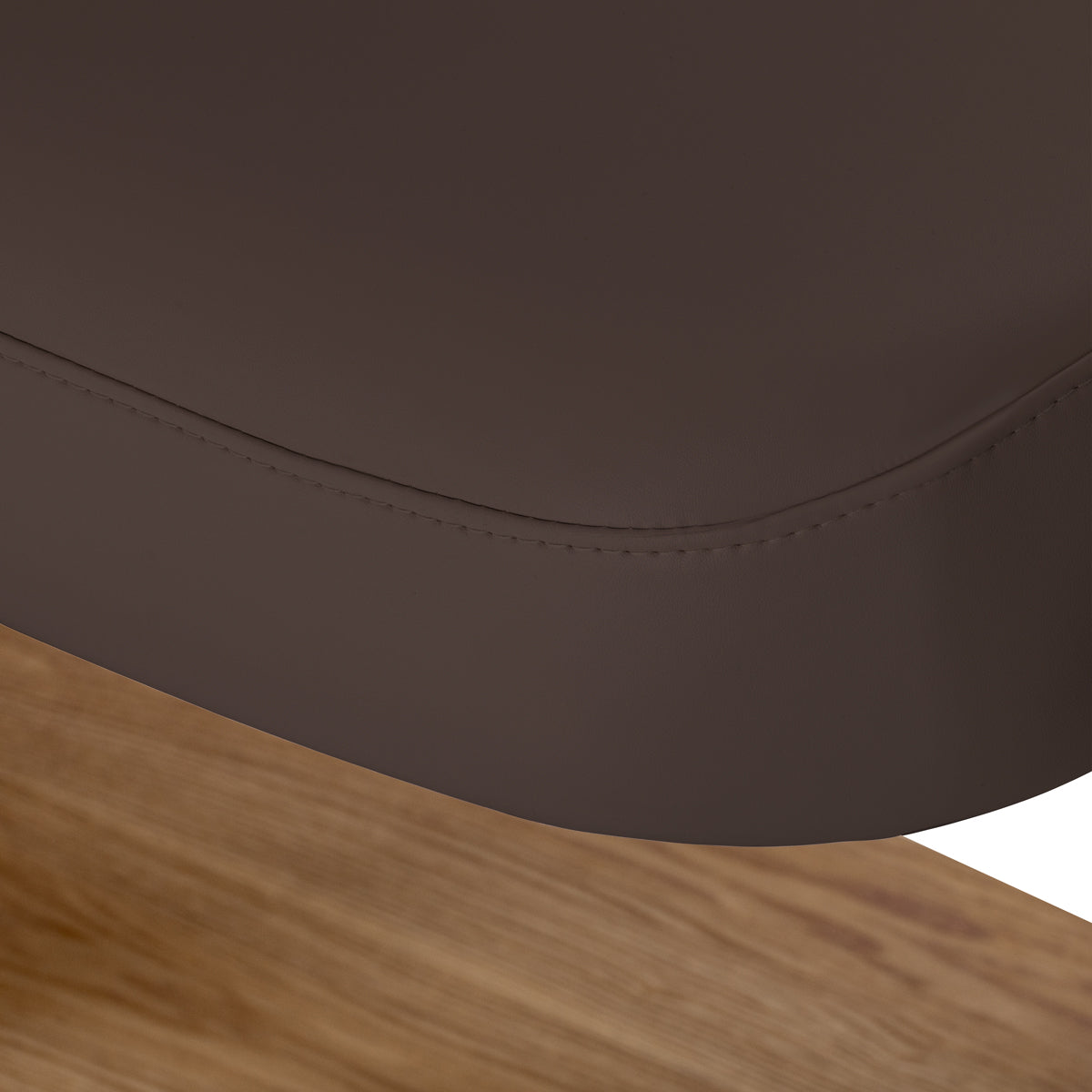 Sillon Relax · castanho-escuro / castanho-claro · costura da borda