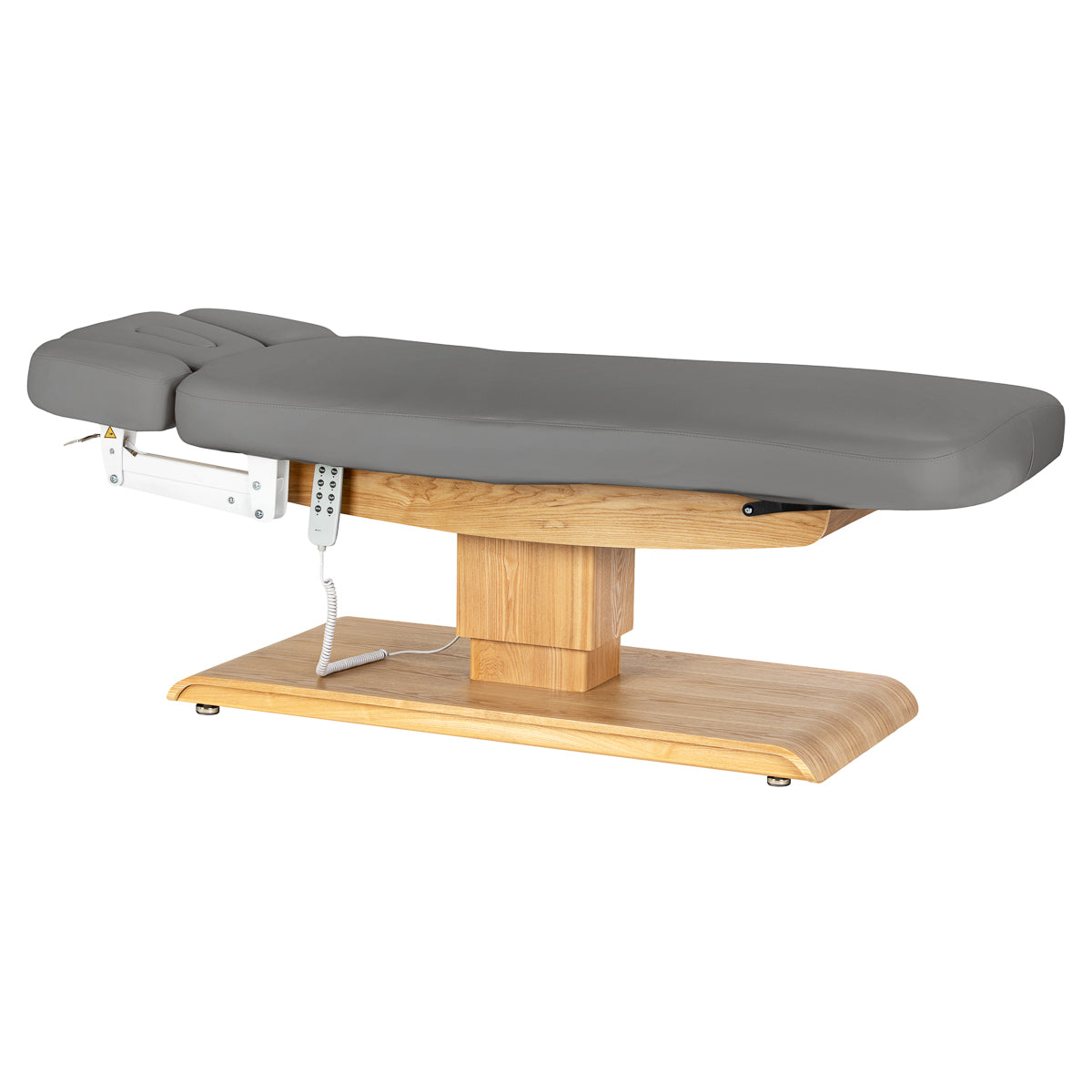 Sillon Relax · cinzento / castanho-claro · posição horizontal