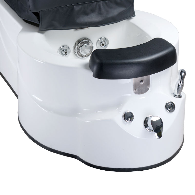 Fotel do pedicure z masażem BR-3820D Black - BVShop