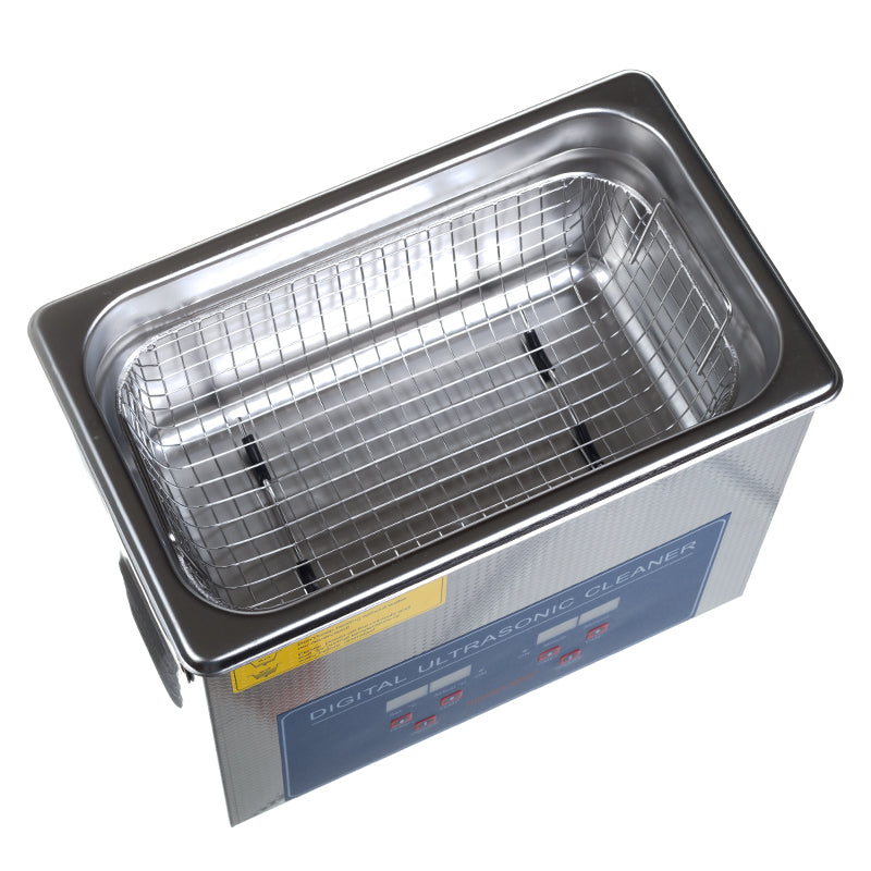 Beauty System Ultrasonic Cleaner 2.5L BS-UC3 with 100W power, featuring a digital display and stainless steel tank.