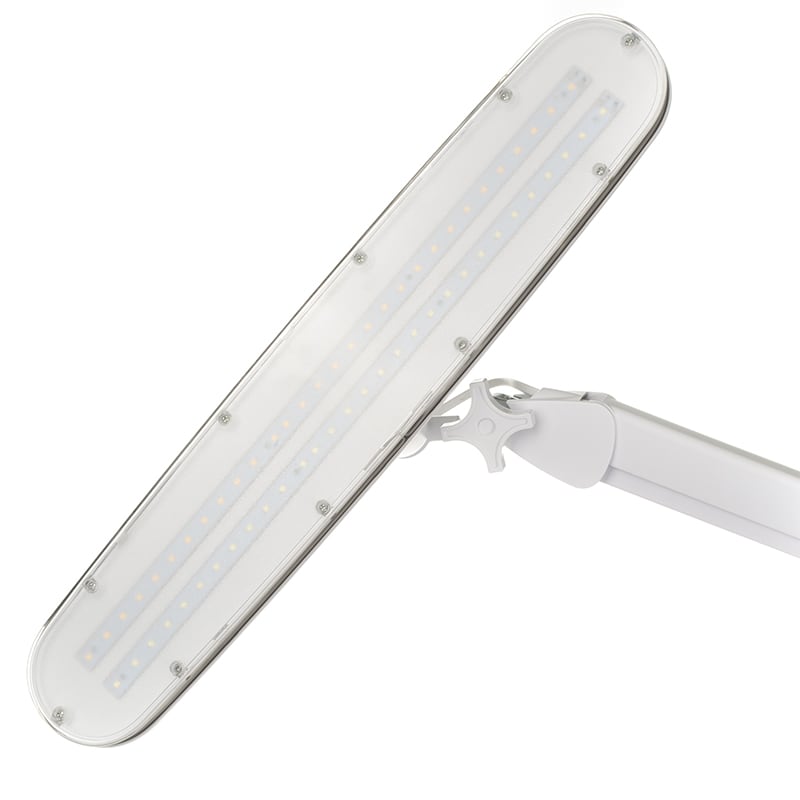 Sonobella BSL-03 LED 12W clip-on workshop lamp by Beauty System, showing the adjustable LED lamp with clip mount.