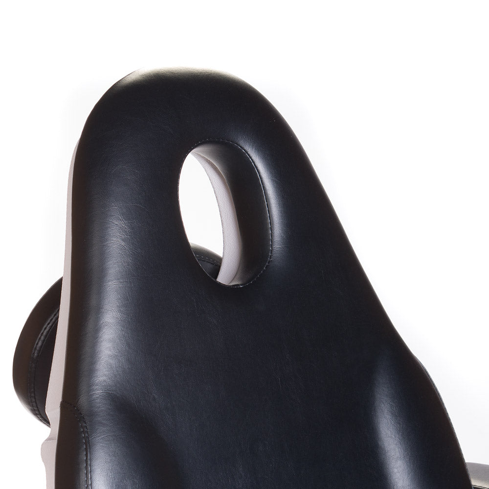 Black electrical beauty chair model MODENA PEDI BD-8294 with padded seat and backrest, designed for professional spa or salon use