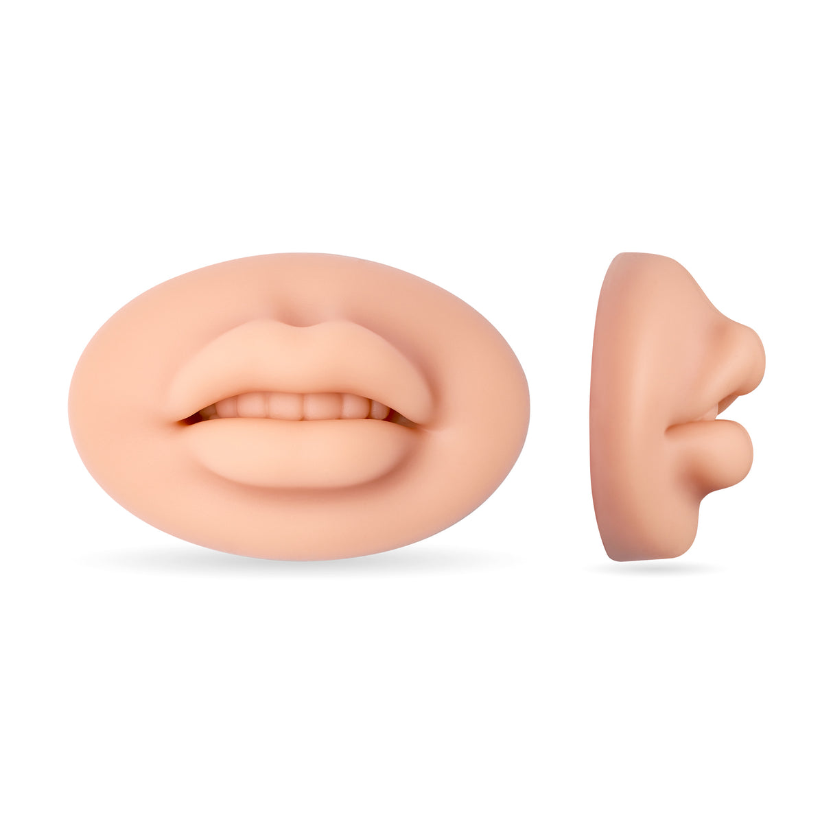 Swiss Color 3D Prática Lábio Silicone Macio Claro/Escuro