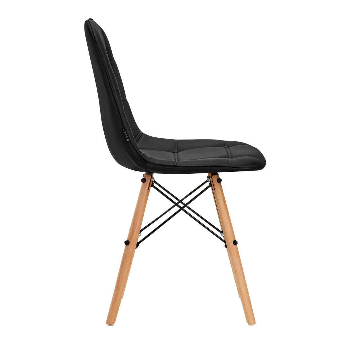 4Rico Cosmetic chair QS-185 black - BVShop