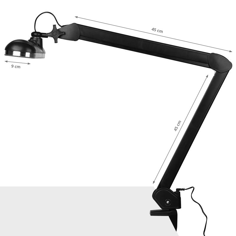 801st elegant LED work lamp with standard black vise - BVShop