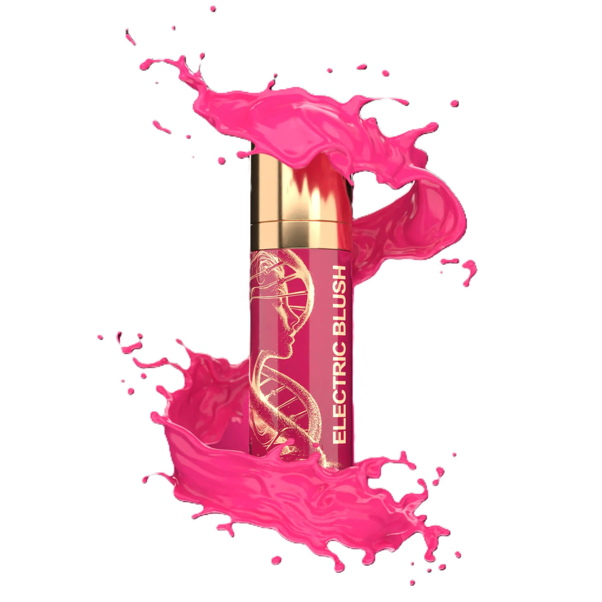 BROW DADDY × DNA Pigments Gold Collection Lips Electric Blush