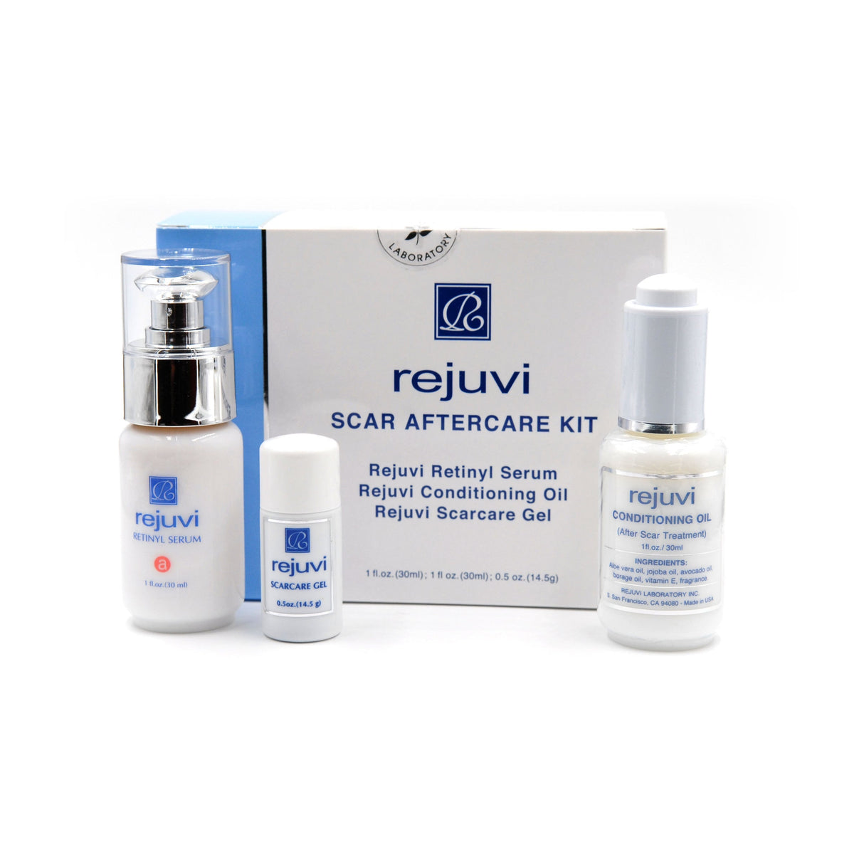 Kit de Cuidados Pós-Cicatriz Rejuvi