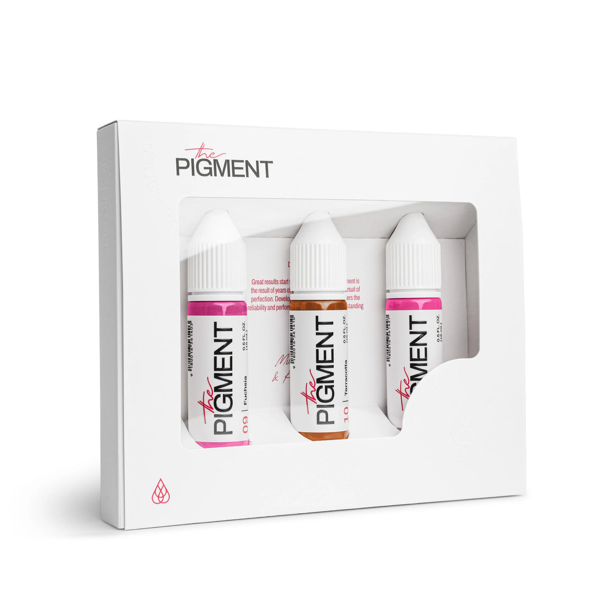 A Coleção The Pigment PMU para Lábios (3×15 ml)