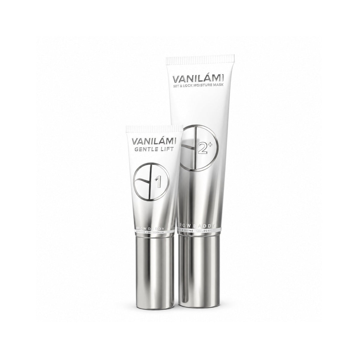 Brow Daddy VANILÁMI Gentle Lift Kit De Laminação De Sobrancelhas E Lifting De Pestanas 15ml + 60ml