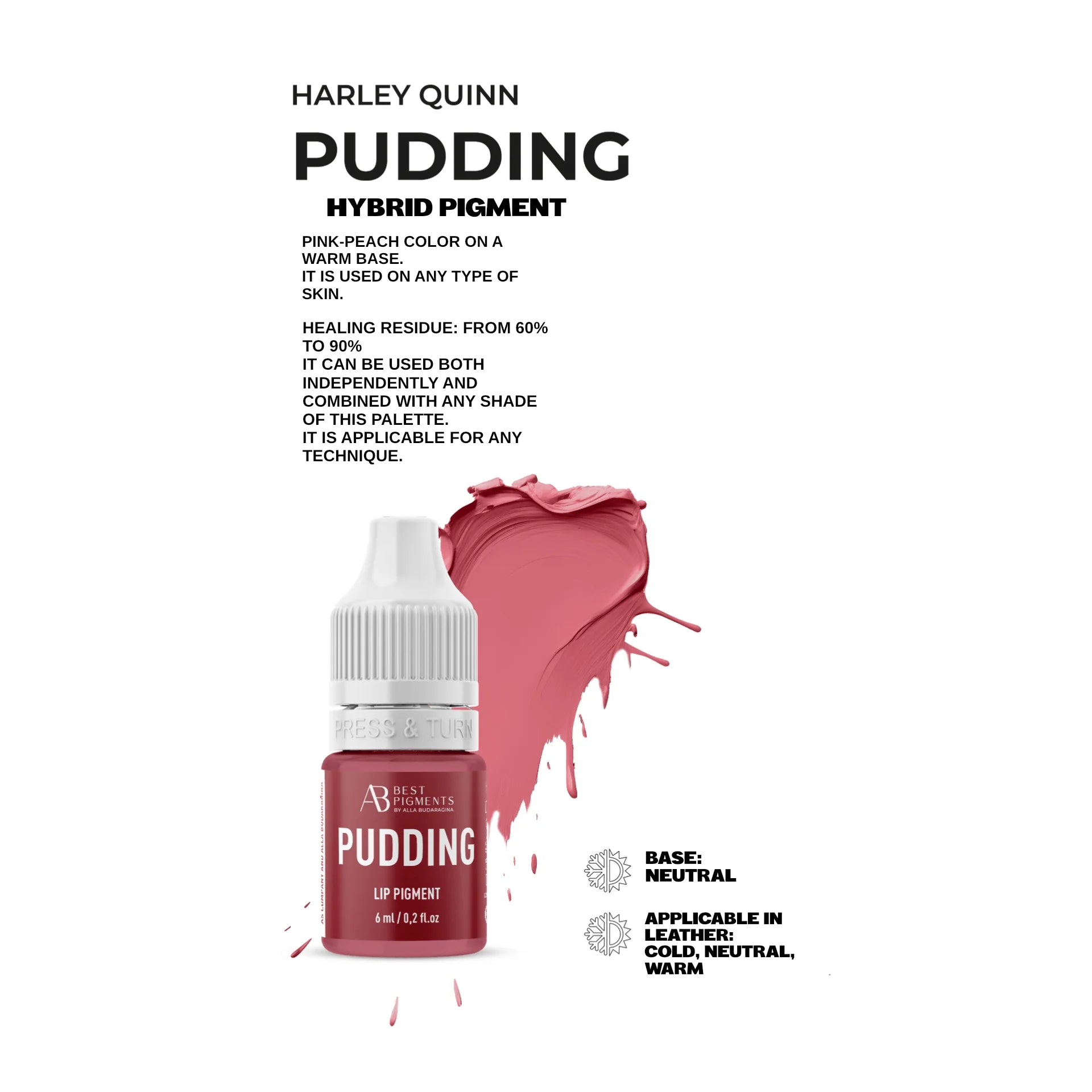 AS COMPANY Pudding (HARLEY QUINN) 6ml - BVShop