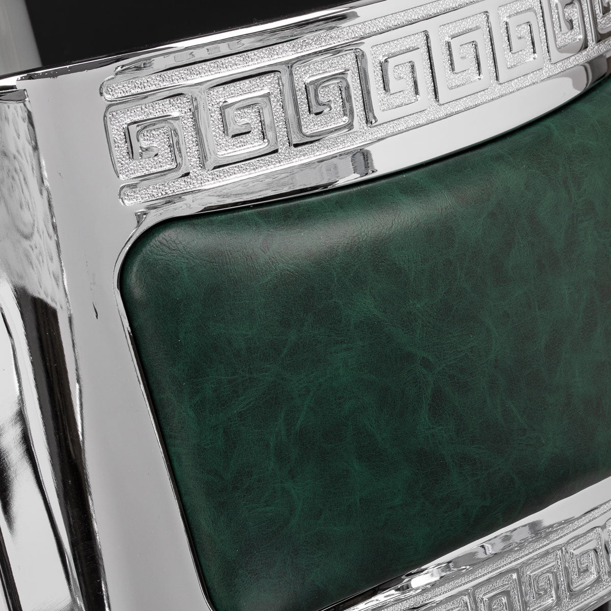 Barber chair Gabbiano President green Chrom - BVShop