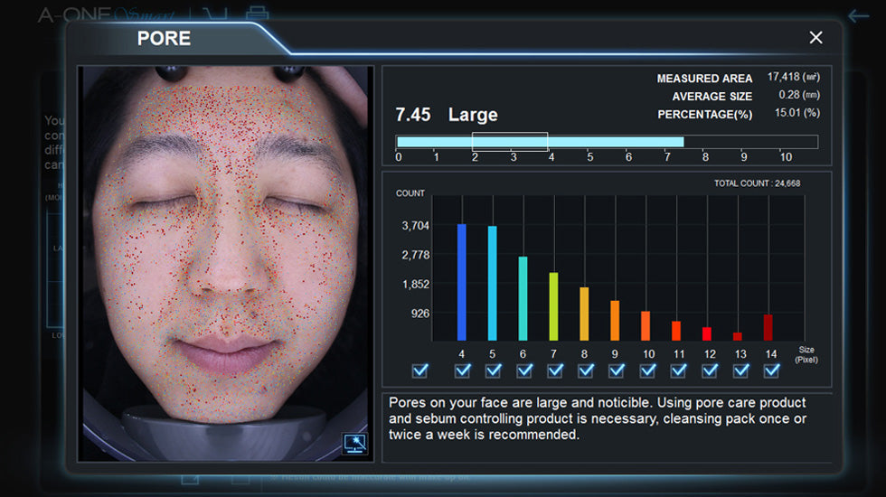 BomTech A-ONE Smart Skin Analyzer - BVShop