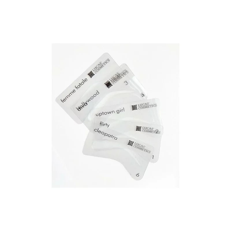 CC Brow stencil set 6pcs - BVShop