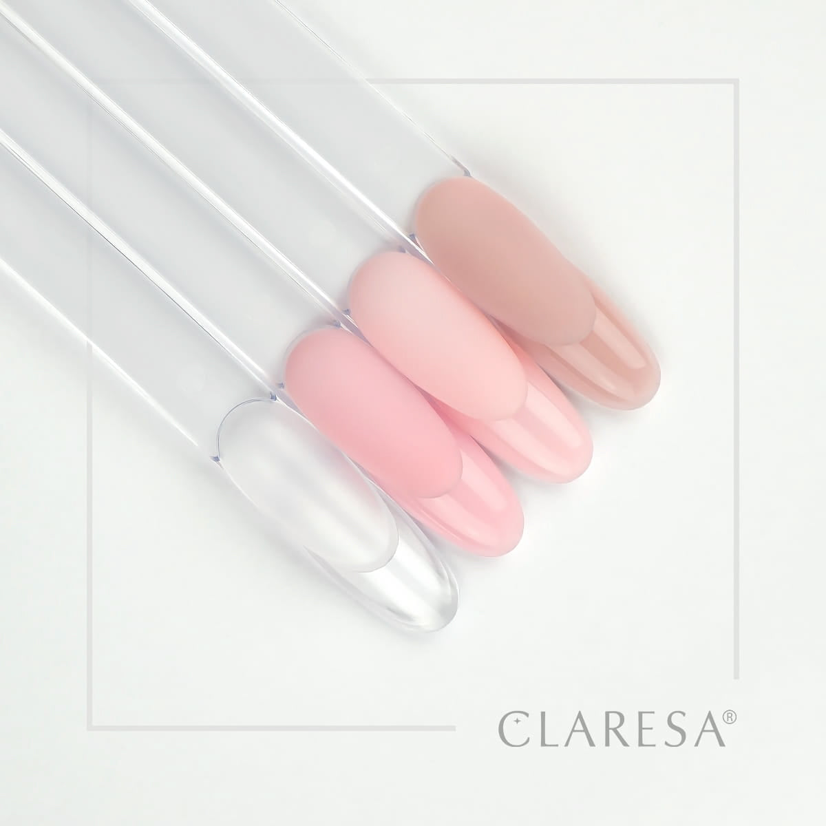 Claresa builder gel Soft & Easy gel baby pink 90g - BVShop