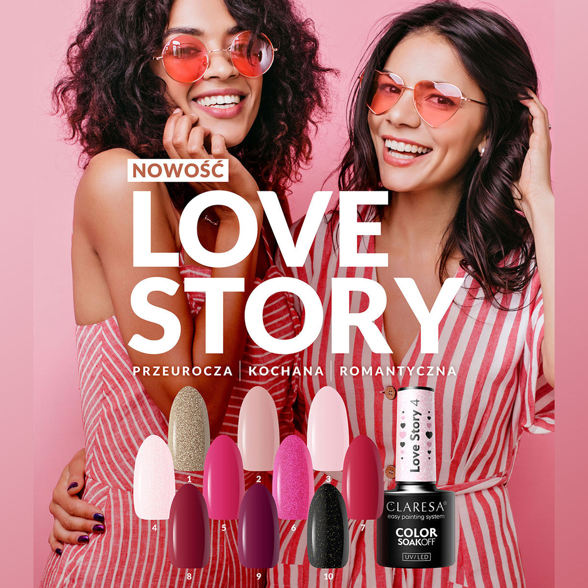 CLARESA Hybrid Polish LOVE STORY 10 - 5g - BVShop