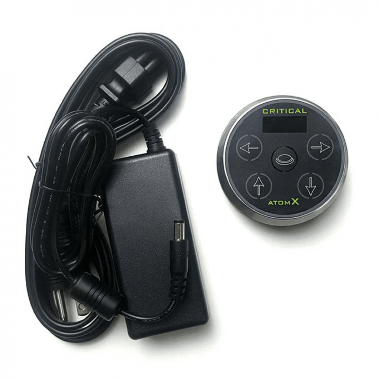 Critical Tattoo Power Supply Atom X Silver - BVShop