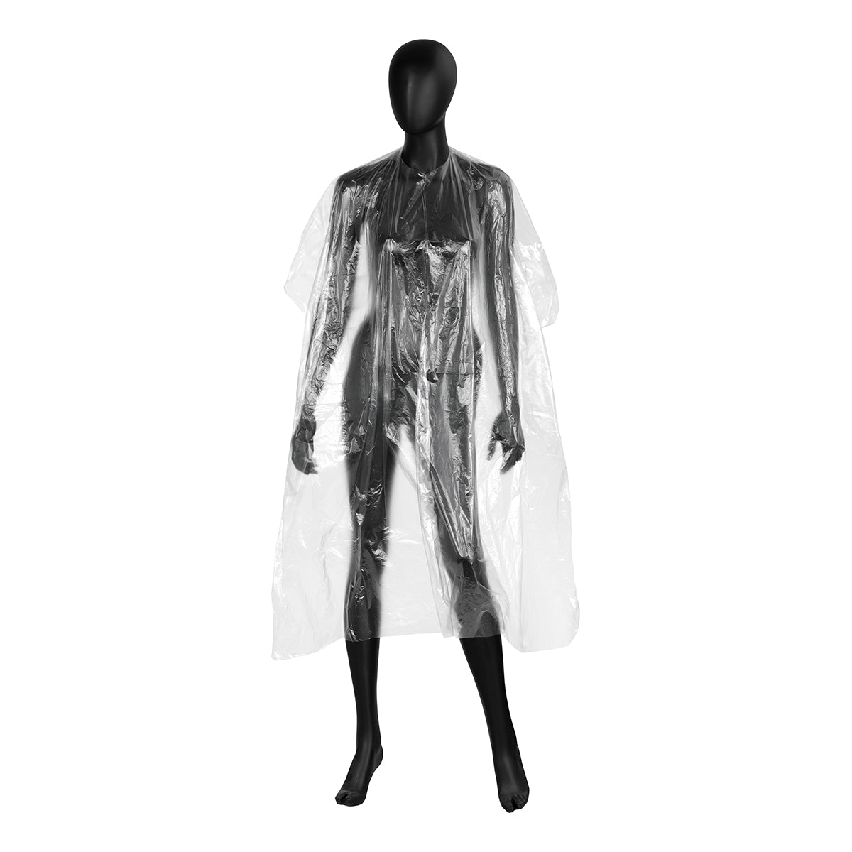 Disposable hairdresser/barber cape 120x150 cm 100 pieces - BVShop