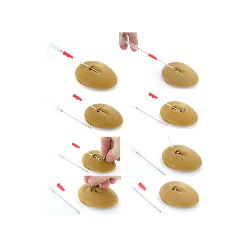 Agulhas Descartáveis Para Piercing