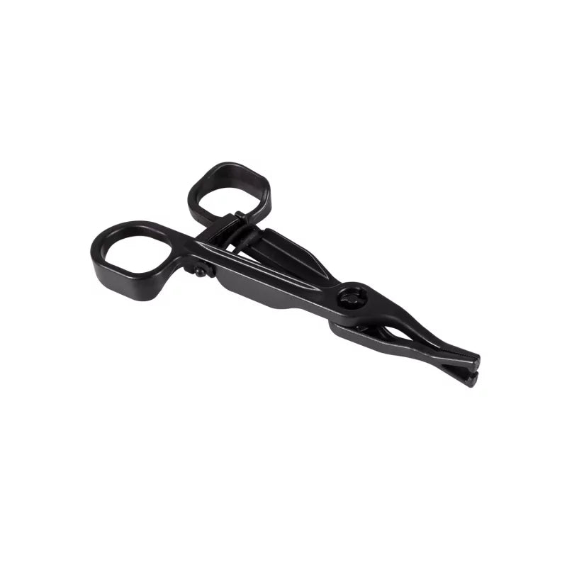 Pinças descartáveis para piercing em triângulo aberto