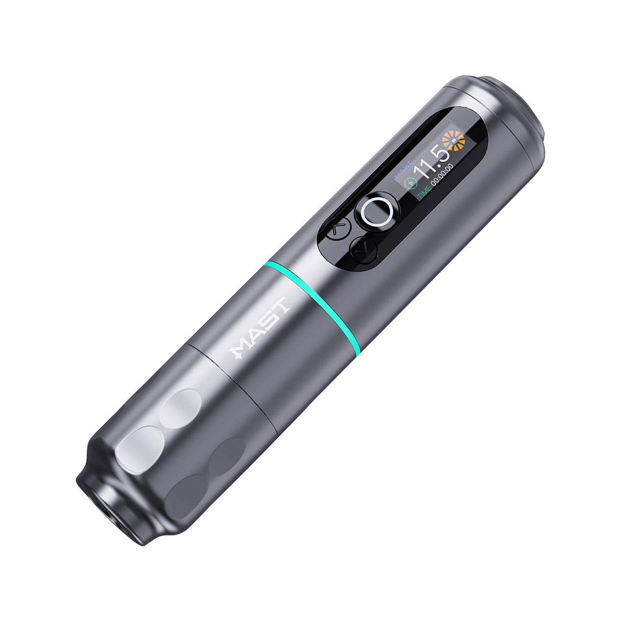 Máquina de Tatuagem Sem Fios Dragonhawk Mast Archer 2 Caneta Cinzenta Traço de 3,5 mm