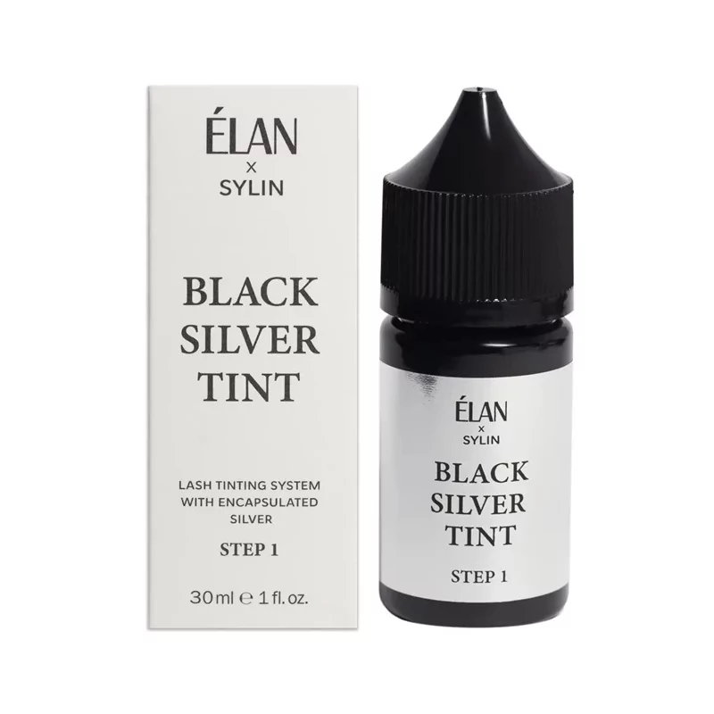 Elan Black Silver Eyelash Tint Step 1 30ml - BVShop