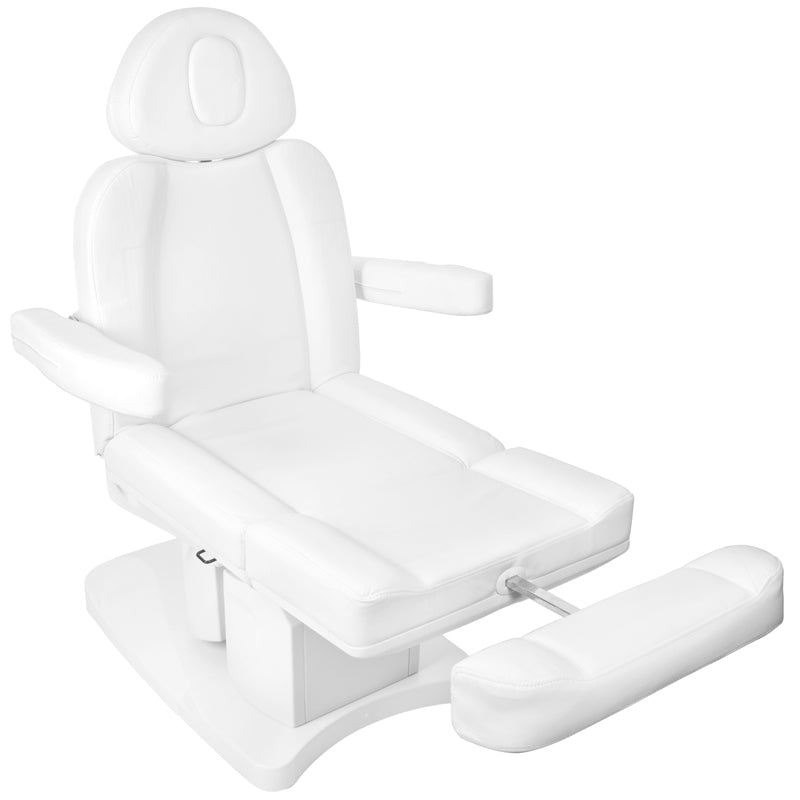 Electric cosmetic chair azzurro 708a 4 strong. white heated - BVShop