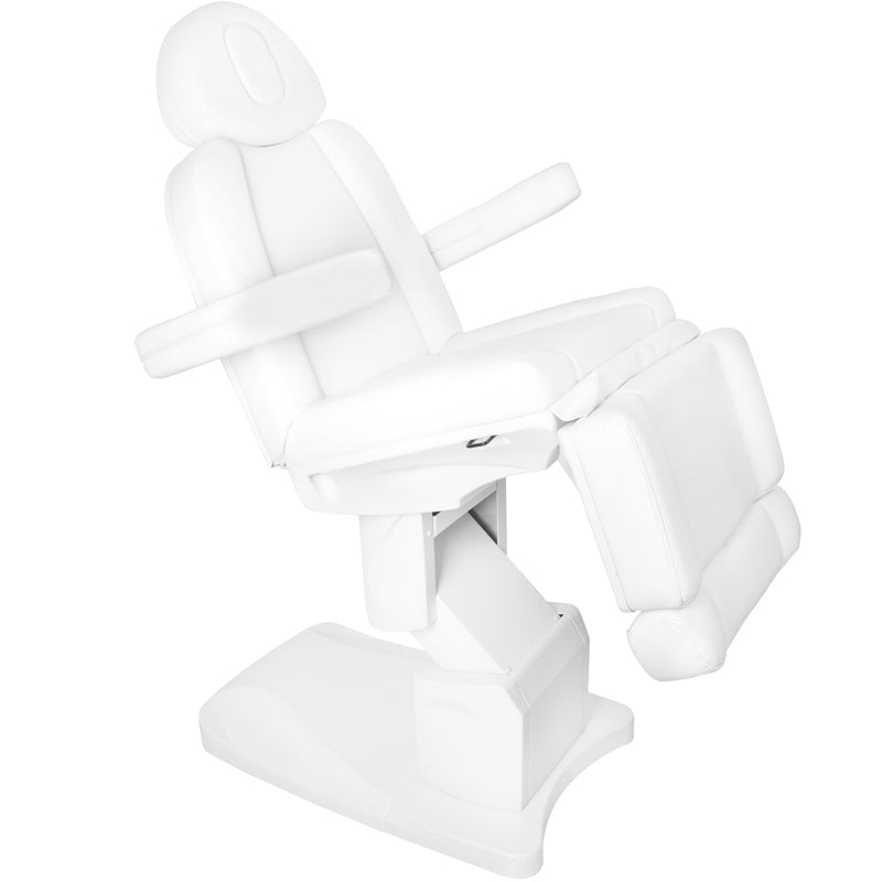 Electric cosmetic chair azzurro 708a 4 strong. white heated - BVShop