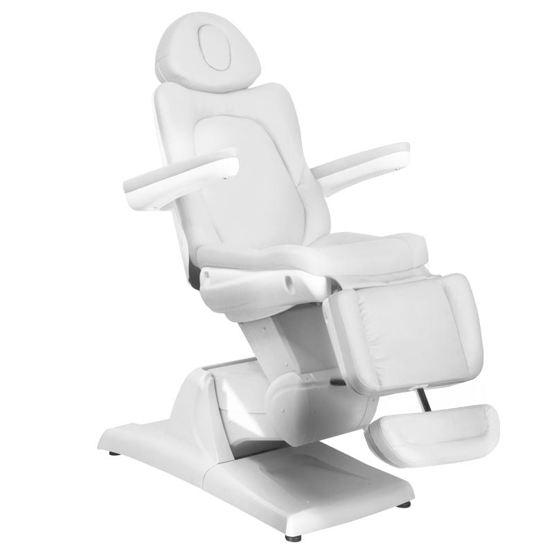 Electric cosmetic chair azzurro 870 3 strong white - BVShop