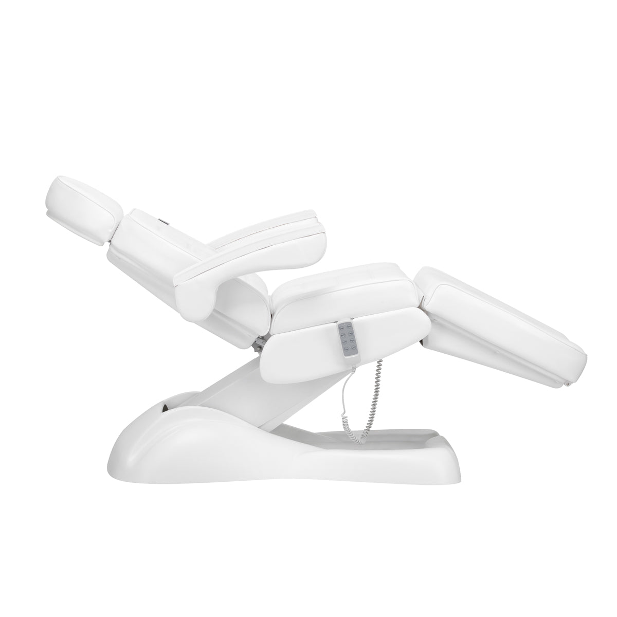 Electric cosmetic chair lux 4m white with a cradle - BVShop