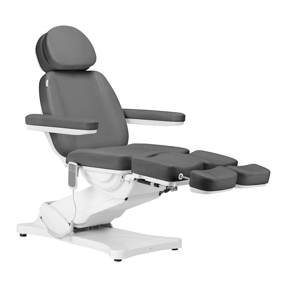Electric cosmetic chair SILLON CLASSIC 2 motors pedi gray - BVShop