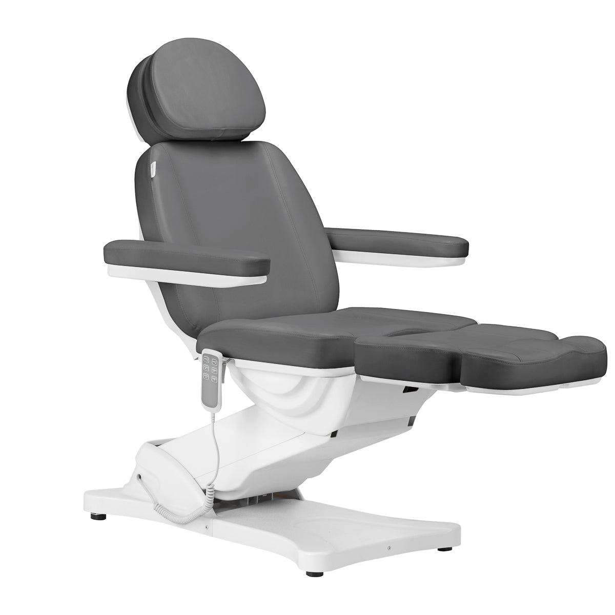 Electric cosmetic chair SILLON CLASSIC 3 motors gray - BVShop