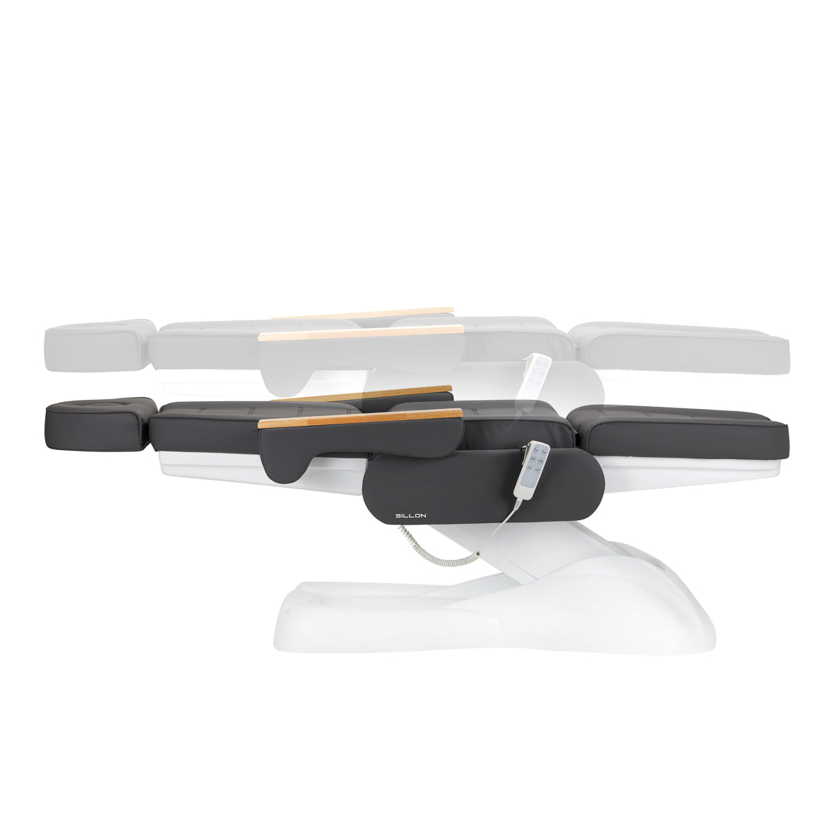 Electric cosmetic chair SILLON Lux 273b 3 actuators gray - BVShop