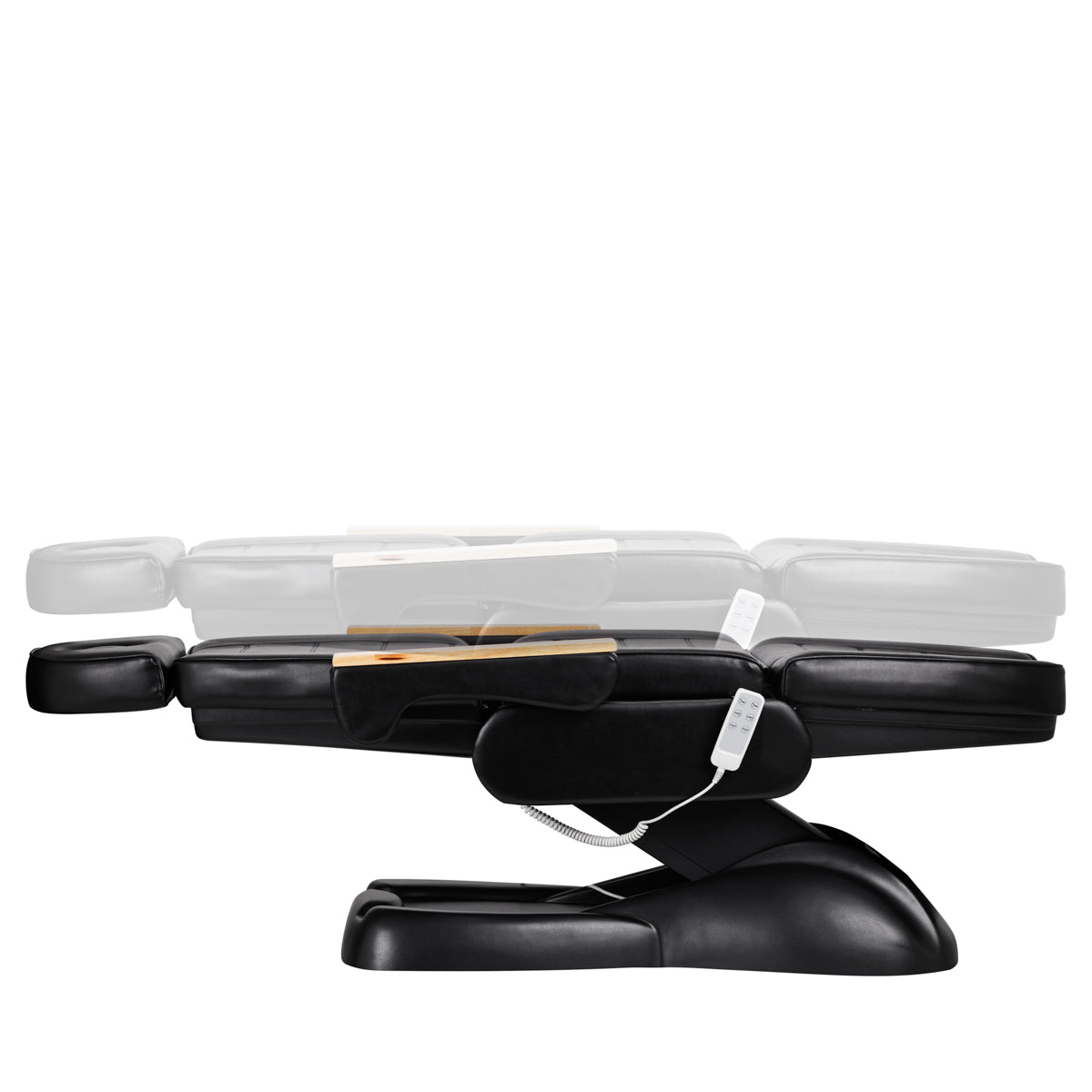 Electric cosmetic chair SILLON Lux 273b + stool 304 black - BVShop