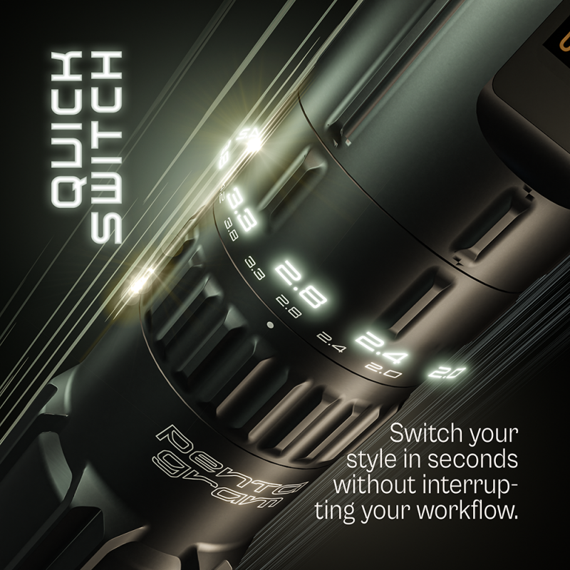 Máquina de Tatuar Sem Fios Equaliser Pentagram