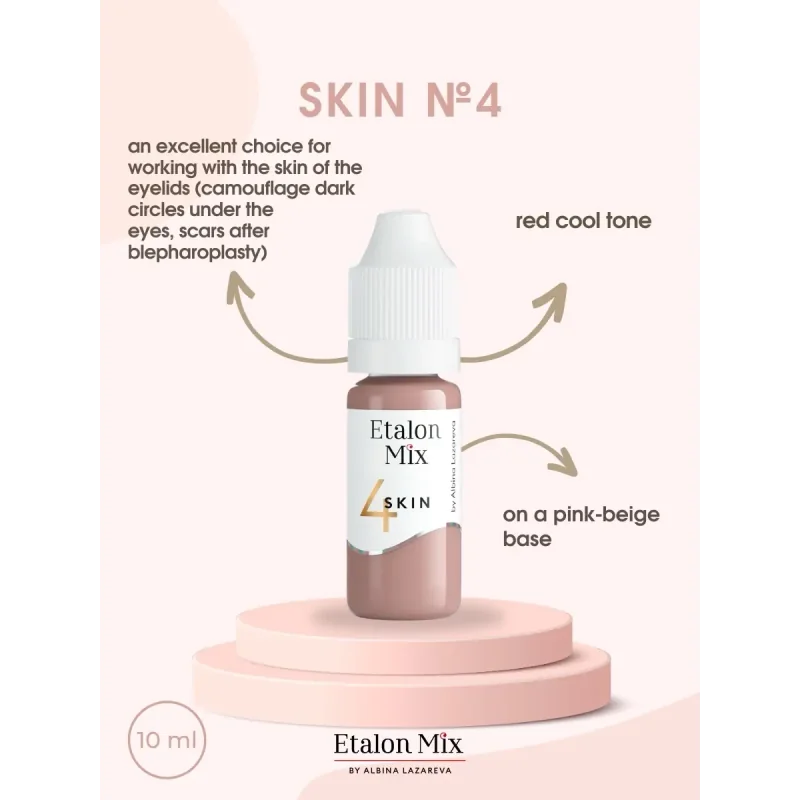 Etalon Mix Camouflage Skin Pigment Set 6x10ml - BVShop