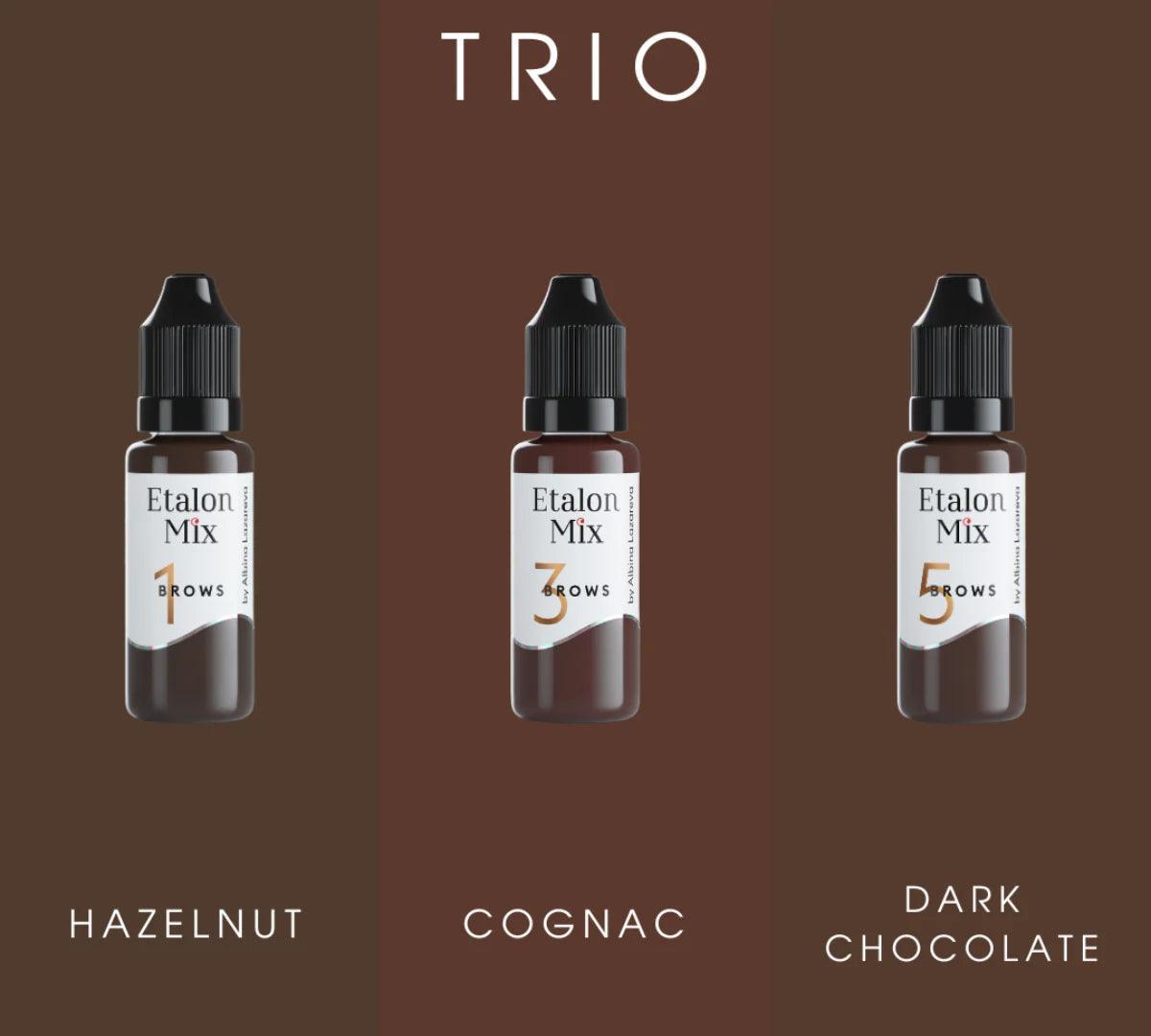 Etalon Mix Hybrid Line Magic Trio Eyebrow Set 3x15ml - BVShop