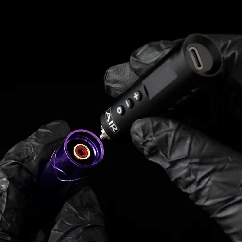 EZ Lola Air Wireless Tattoo And PMU Pen Black Power - Purple Gradient - BVShop