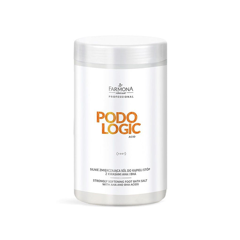 Farmona podologic acid strongly softening foot bath salt with aha and bha acids 1500g - BVShop