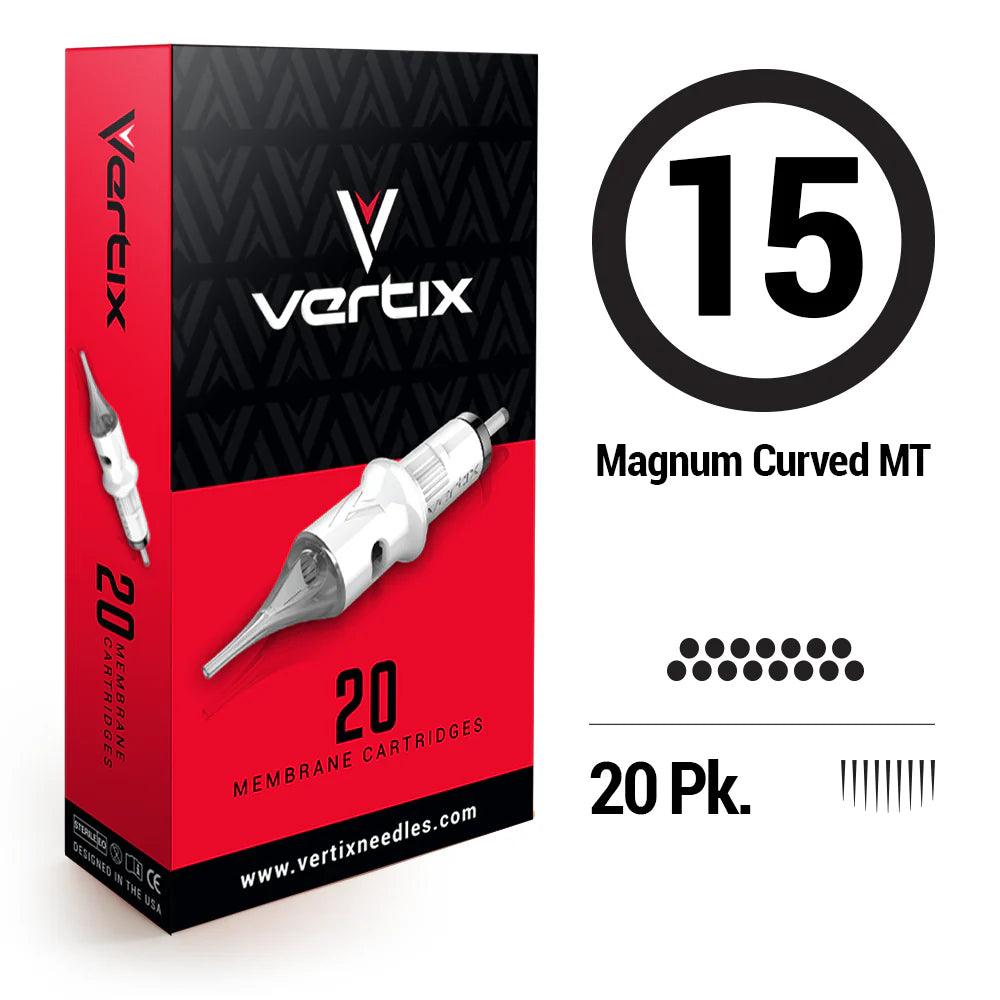 Vertix Tattoo Curved Magnum Cartridges - BVShop