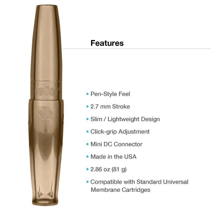 Bellar V2 Seafoam PMU Machine Pen - BVShop