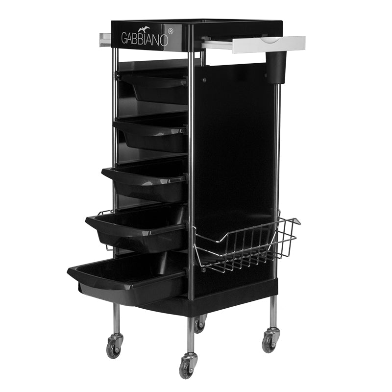 Gabbiano fx11e black hairdressing assistant - BVShop