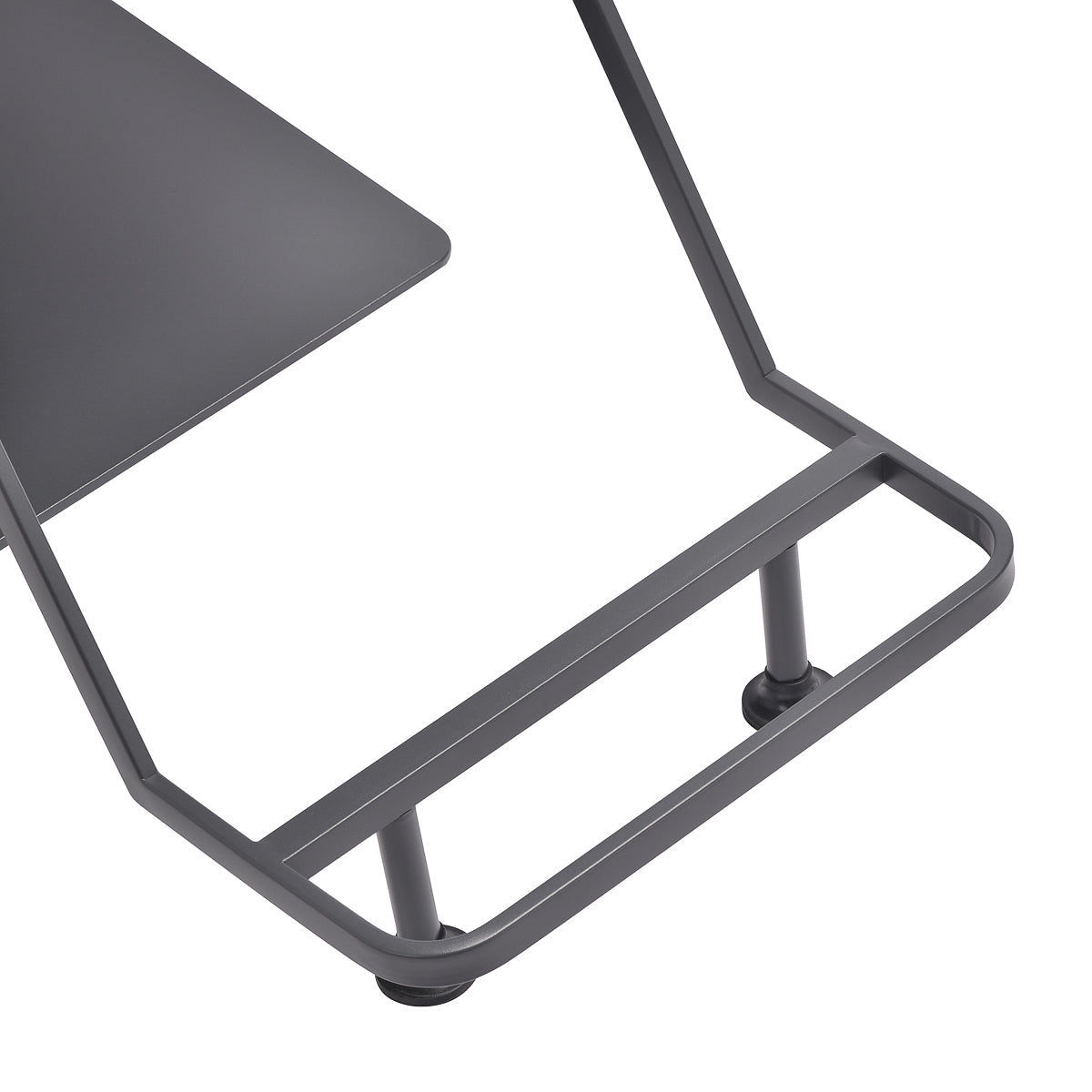 Gabbiano hairdressing chair Porto gray white - BVShop