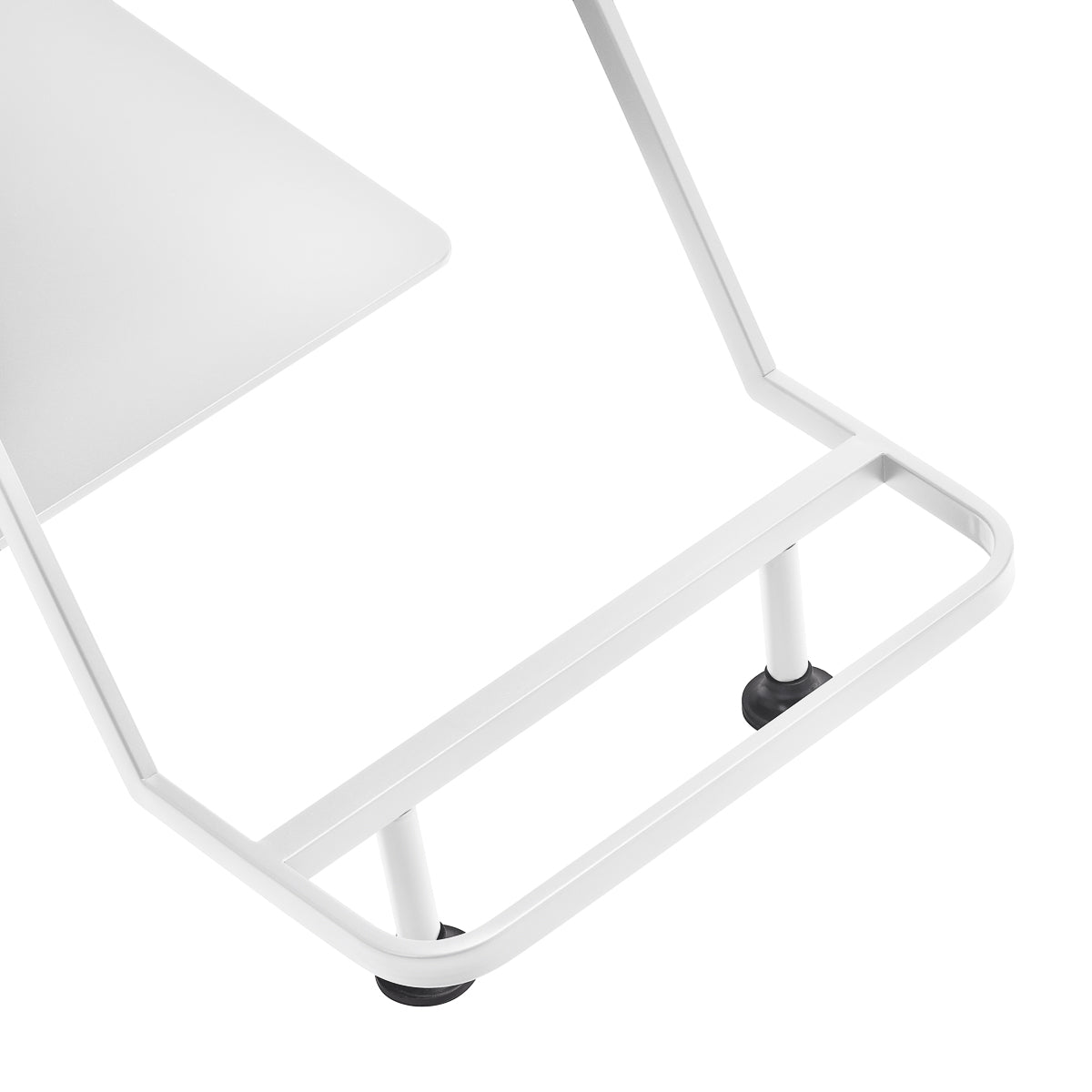 Gabbiano hairdressing chair Porto white black - BVShop