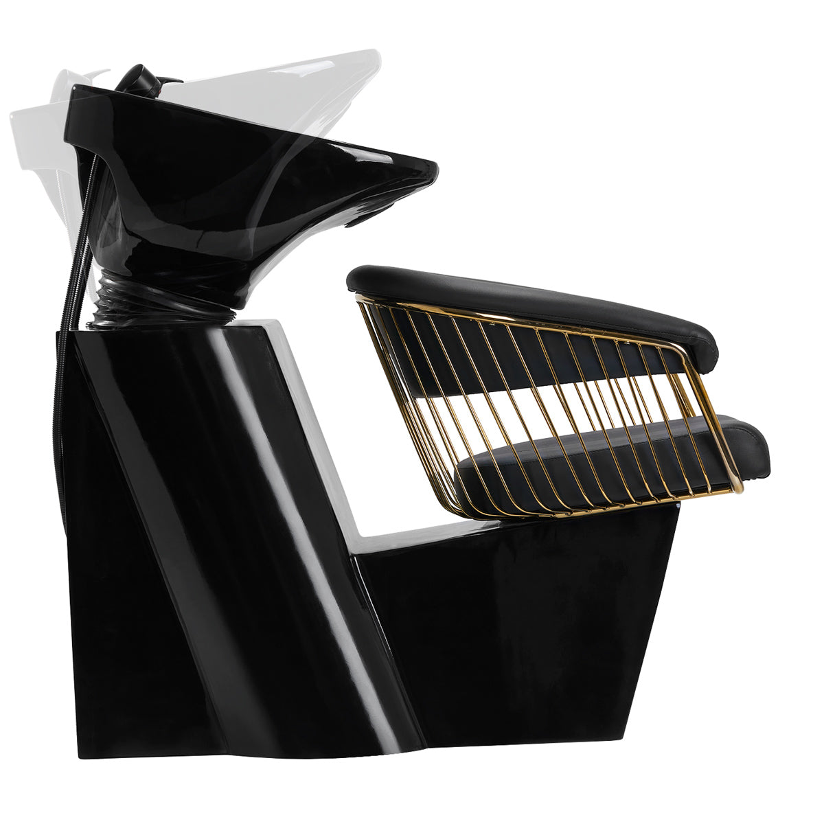 Gabbiano hairdressing wash unit Lille-M gold black - BVShop